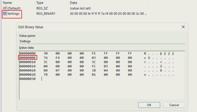 విండోస్ 11లో టాస్క్బార్ను పైకి తరలించండి